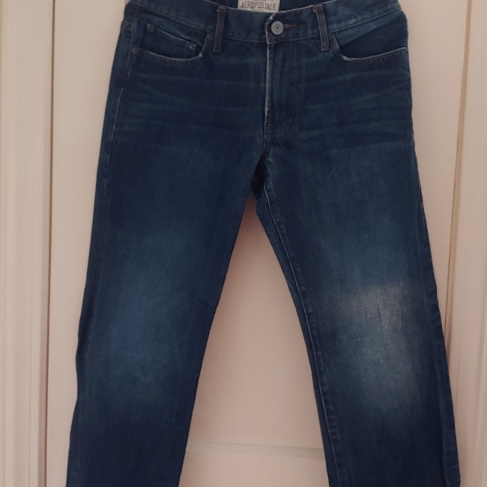 Men's 28x28 Aeropostale (medium blue) jeans.